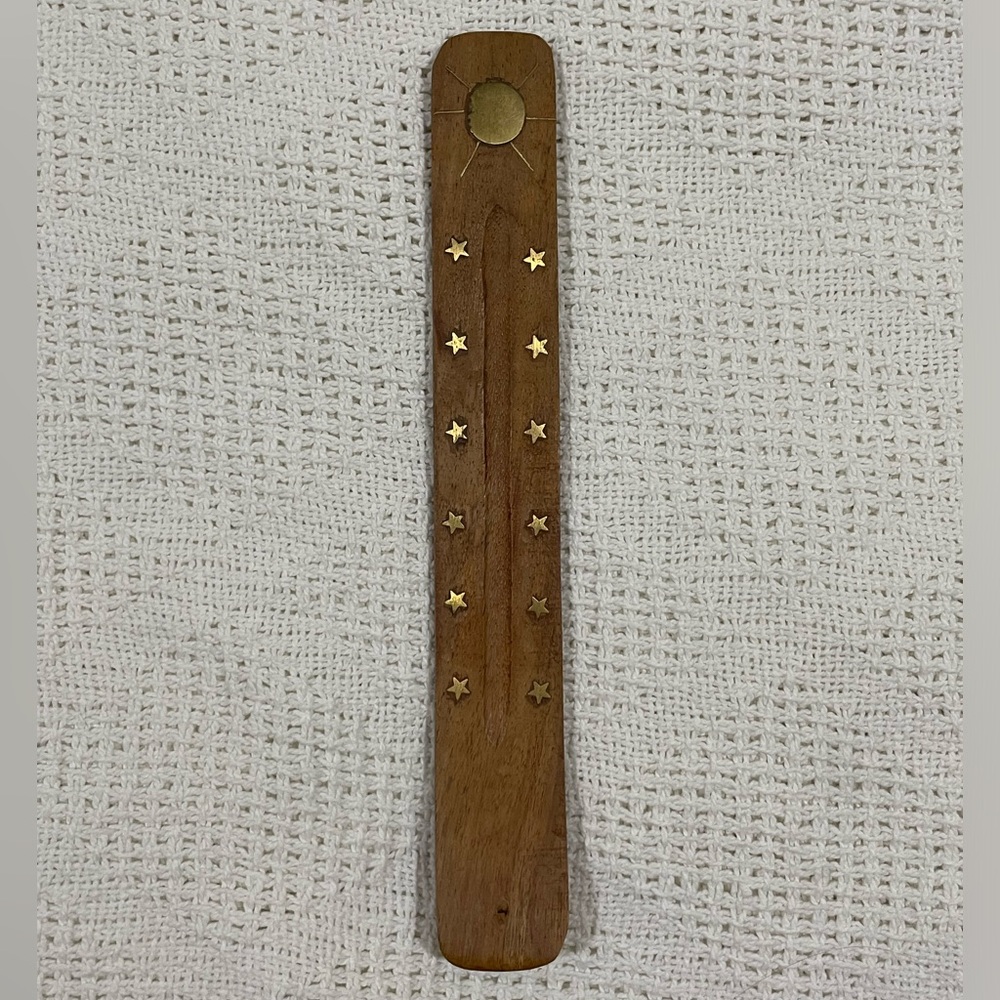 Handmade Wooden Incense Stick Holder
